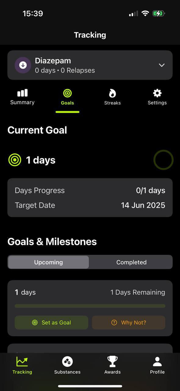 app screen content